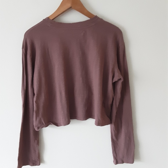 PINK mauve crop top - Picture 6 of 6